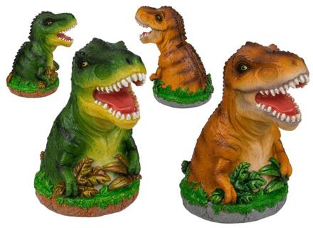 Out of the Blue Spaarpot Dinosaurus polyresin 13x15cm verschillende