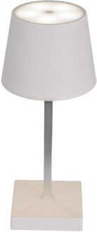 Out of the Blue USB tafellamp LED dimbaar wit 26 cm van kunststof