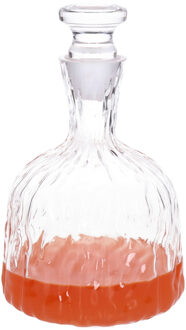 Out of the Blue Whiskey karaf deluxe - On the Rocks - decanteer kan - glas - 1.3 L