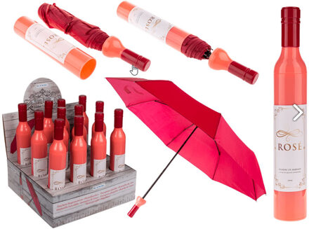 Out of the Blue Wijnfles Paraplu Rosé