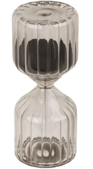 Out of the Blue Zandloper/speeltjes - badkamer/douche - timer - 10 minuten - zwart zand