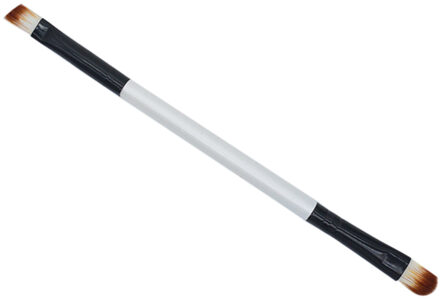 Out Top 1 Stuks Make-Up Borstel Dubbele-End Oogschaduw Wenkbrauw Borstel Applicator Make-Up Cosmetische Tool Dubbele Oogschaduw Borstel x0423 1 05 zwart