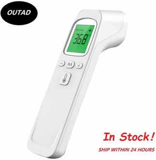 Outad Infrarood Thermometer Voorhoofd Thermometer Non-Contact Digitale Thermometer Met Backlit Led Display Temperatuur Meting