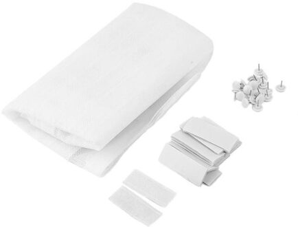 Outad Zomer Anti Mosquito Insect Fly Bug Gordijnen Netto Automatische Sluiten Deur Screen Keuken Gordijn wit / 80 x 210cm