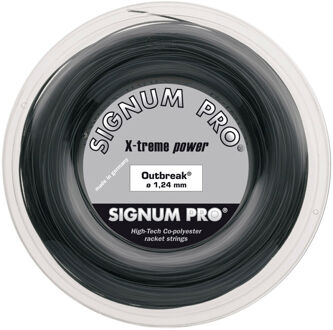 Outbreak Rol Snaren 200m antraciet - 1.30