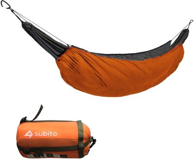 Outddor Camping Slaapzak Draagbare Hangmat Underquilt Hangmat Thermische Hangmat Isolatie Accessoire Voor Camping Apparatuur oranje