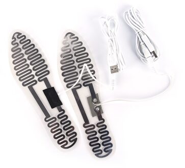 Outdoor 5V Usb Verwarmde Inlegzolen Foot Warmer Verwarmde Schoenen Pads
