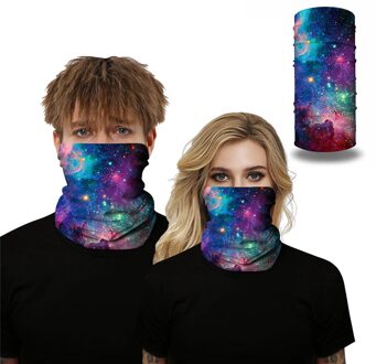 Outdoor Ademend Anti-Uv Afdrukken Uv Bescherming Zon Bescherming Bike Cycling Gezicht Cover Bandana Sjaal Masker