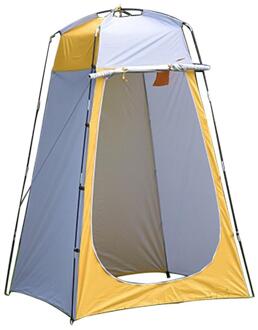 Outdoor Afneembare Draagbare Pop Up Privacy Tent Camping Douche Tent Veranderende Kamer Voor Outdoors Wandelen Reizen geel