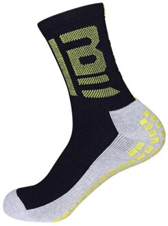 Outdoor antislip Zweet Dragen Sport Sokken Voetbal Sokken Korte Buis Dikkere eind Sport Handdoek Geel