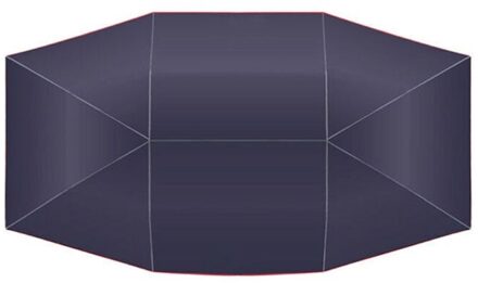 Outdoor Auto Zonnescherm Tent Picknick Warmte Isolatie Luifel Paraplu Voertuig Winddicht Knoppen Oxford Doek Zonnescherm Auto Blauw