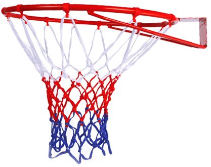 Outdoor Basketbal Velg Mesh Netto Duurzaam Basketbal Netto Heavy Duty Nylon Net Hoop Doel Velg Mesh Past Standaard Basketbal #30