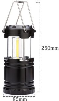 Outdoor Batterij Camping Lantaarn, Creatieve Intrekbare En Handig Camping Lantaarn, Draagbare Tent Licht Fabrikant Emergency M COB