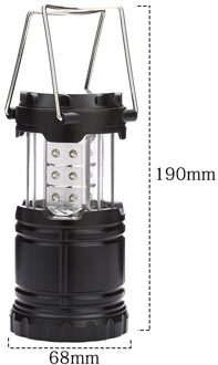 Outdoor Batterij Camping Lantaarn, Creatieve Intrekbare En Handig Camping Lantaarn, Draagbare Tent Licht Fabrikant Emergency S 18LED