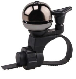Outdoor Beschermende Cyclus Accessoires Fietsbel 90dB Koper Kleine Mtb Weg Mountainbike Hoorn Stuur Sound Alarm zwart