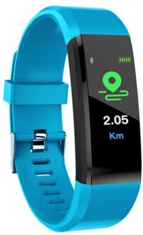 Outdoor Bloeddruk Hartslag Monitoring Stappenteller Fitness Apparatuur Draadloze Sport Horloge Fitness Apparatuur groen