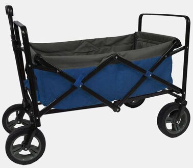 outdoor Bolderwagen Blauw/Grijs