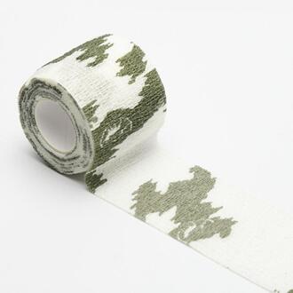 Outdoor Camouflage Niet-geweven Zelfklevende Elastische Bandage 2.5Cm X 4.5M Camouflage Waterdichte Multi-Functionele bandage