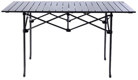 Outdoor Camping Aluminium Klaptafel Opvouwbare Mat Barbecue Casual Lichtgewicht Opslag Tafel single table / 120x55x65cm