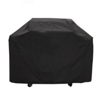 Outdoor Camping Black Waterdichte Bbq Cover Outdoor Regen Barbecue Grill Protector Voor Gas Houtskool Elektrische Barbecue Grill 190x71x117cm