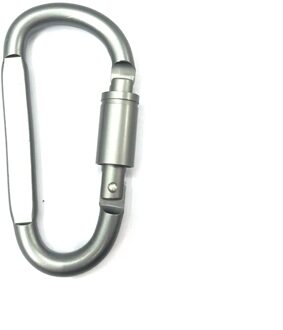 Outdoor Camping Klimmen Carabiner D-Vormige Met Moer Opknoping Gesp Aluminiumlegering Moer Gesp Snel Opknoping Bold Dropping