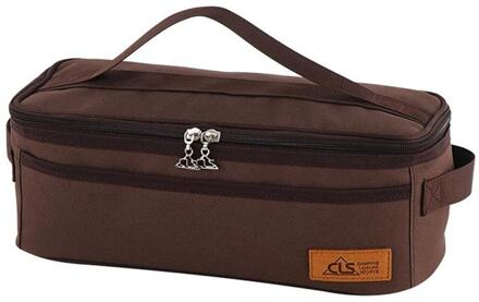 Outdoor Camping Kookgerei Opbergtas Barbecue Servies Picknick Bagage Bag Closet Wash Organizer Tassen Draagbare Reizen