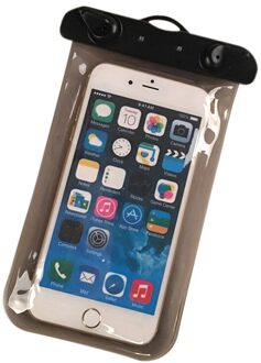 Outdoor Camping Mobiele Telefoon Verzegelde Case Met Arm Riem Zwemmen Waterdichte Tas Voor Iphone 7/6 Plus Android Mobiel B2C zwart