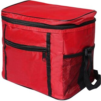 Outdoor Camping Opbergtas Boodschappen Organisatoren Tas Lunch Schouder Koeler Geïsoleerde Box Picknick Tote Strap Camping Thermische