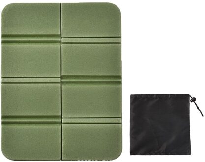 Outdoor Camping Reizen Matten Kussen Picknick Seat Pad Vouwen Waterdichte Draagbare Familie Outdoor Camping Accessoire leger groen
