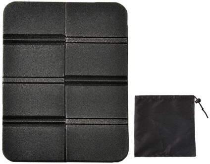 Outdoor Camping Reizen Matten Kussen Picknick Seat Pad Vouwen Waterdichte Draagbare Familie Outdoor Camping Accessoire zwart