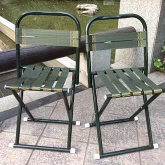 Outdoor Camping Stoel 130Kg Super Sterke Opvouwbare Kruk Zware Vissen Stoel Bbq Kruk Draagbare Picknick Reizen Stoel