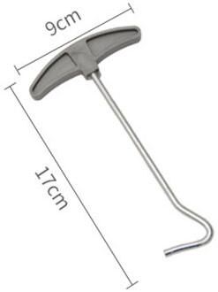 Outdoor Camping Tent Peg Stake Hamer Puller Extractor Nail Puller Metalen Luifel Stakes Haken Remover Lifter