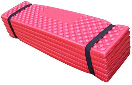 Outdoor Camping Tent Sleeping190 * 57Cm Pad Ei Slot Vouwen Slapen Foam Eva Vochtwerende Pad Foam Picknick Wandelen strand Mat rood