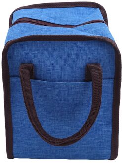 Outdoor Camping Verdikking Picknick Tas Waterdicht Oxford Doek Innerlijke Aluminium Film Draagbare Isolatie Zak koninklijk blauw