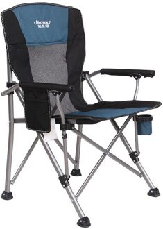 Outdoor Camping Vissen Stoel Opvouwbare Draagbare dragende 150 kg Stoel Roestvrij Staal Strand Seat Wandelen Picknick Seat HW111