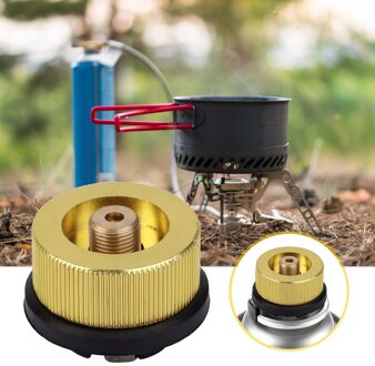 Outdoor Camping Wandelen Apparatuur Split Type Kachel Adapter Oven Converter Auto-Off Tank Connector