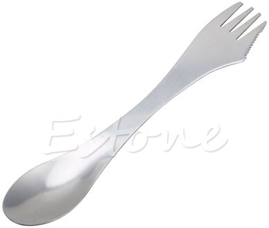 Outdoor Camping Wandelen Cookout Picknick 3 In 1 Spork Rvs Vork Lepel