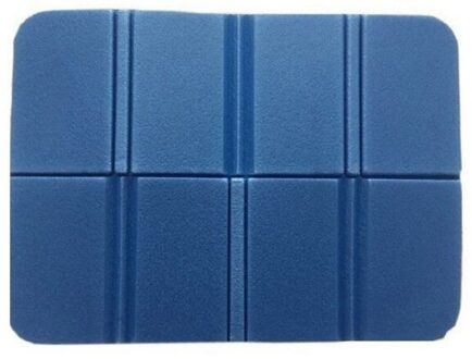 Outdoor camping Waterdichte 8 Opvouwbare Draagbare Camping Mat XPE Materiaal Picknick Strand Pad Foam Seat Voorkomen Vuile Picknick Mat Blauw