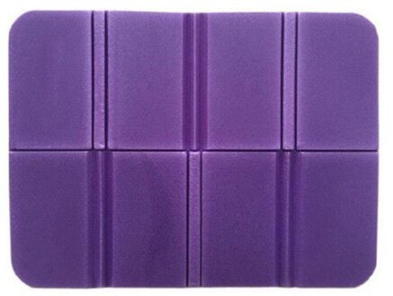 Outdoor camping Waterdichte 8 Opvouwbare Draagbare Camping Mat XPE Materiaal Picknick Strand Pad Foam Seat Voorkomen Vuile Picknick Mat pruim