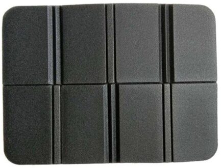 Outdoor camping Waterdichte 8 Opvouwbare Draagbare Camping Mat XPE Materiaal Picknick Strand Pad Foam Seat Voorkomen Vuile Picknick Mat zwart