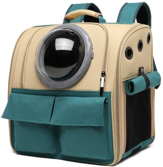 outdoor Carrying Cat Bag Foldable Small Dog Backpack Transparent Ball Pet Space Capsule Portable Kitten Puppy Carrier Bag kleur A