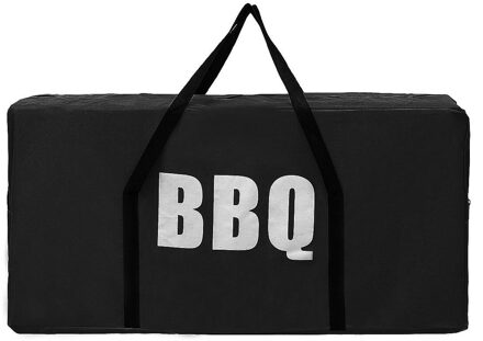 Outdoor Dikke Oxford Doek Regen Grill Waterdichte Barbeque Cover Protector Voor Houtskool Elektrische Barbecue Tas zwart