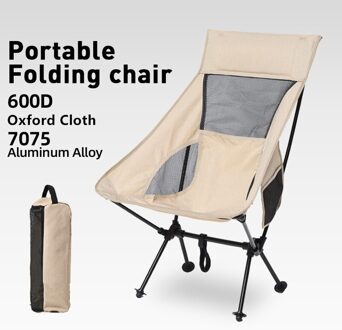 Outdoor Draagbare Camping Stoel Reizen Ultralight Klapstoel Strand Wandelen Picknick Bbq Seat Vissen Tools
