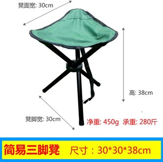 Outdoor Draagbare Klapstoel Vissen Camping Strand Picknick Stoel Met Bekerhouder Oxford Doek Lichtgewicht Seat Stoel Stool. groen