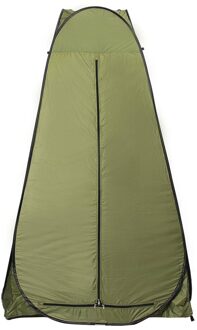 Outdoor Draagbare Pops-Up Tent 1.2M Douche Bad Veranderende Paskamer Camping Dressing Onderdak Strand Privacy Wc Tent met Zak groen