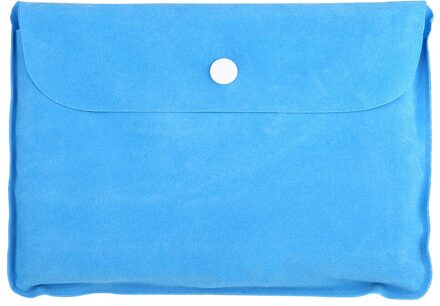 Outdoor Draagbare Vouwen Opblaasbaar Kussen Voor Camping Klimmen Wandelen Voor Outdoor Camping, Reizen, Kantoor En Lunchpauzes lucht blauw