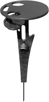 Outdoor Draagbare Wijn Tafel Met Opvouwbare Ronde Desktop Mini Houten Picknicktafel Te Dragen Decoratie Salon Voor Thuis