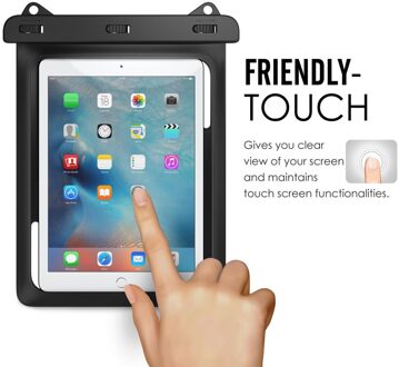 Outdoor Duiken Apparatuur Waterdichte Pouch Zwemmen Strand Case Water Sport Tassen Cover Houder Voor Mobiele Telefoon Zomer WB1045 zwart