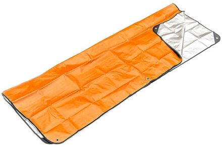 Outdoor Ehbo Nooddeken Slaapzak Isolatie Reflecterende Oranje Gealuminiseerd Film