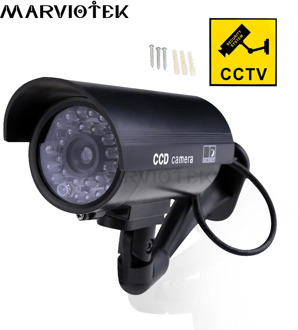 Outdoor Fake Camera Home Security Video Surveillance dummy camera cctv cameras videcam Mini Camera HD battery power Flashing LED